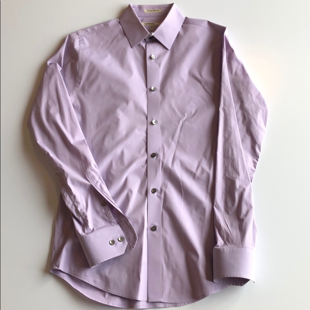 Express Dress Shirt. Extra slim. Small.